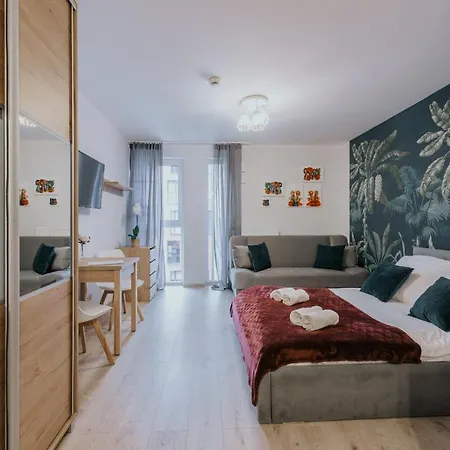 Mikro Aparty Bezplatny Parking 3* Вроцлав